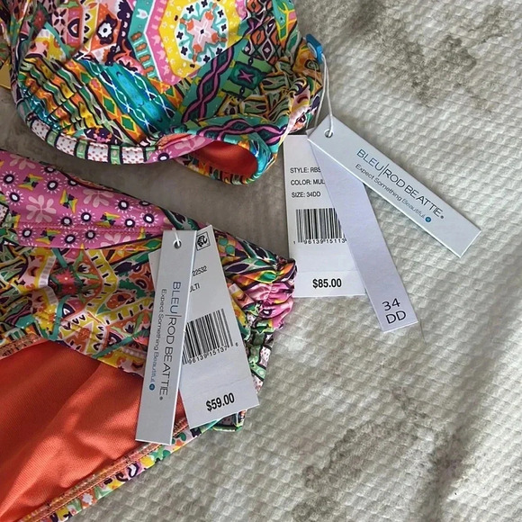 Bleu Rod Beattie Seriously Sunny Bikini Swimsuit Bra - Picture 12 of 15